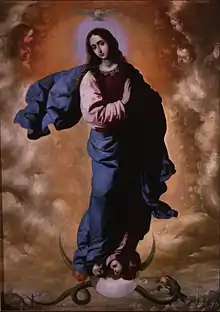La Inmaculada Concepción, de Francisco de Zurbarán (1640).