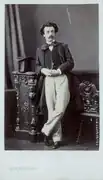 Carte de visite tomada por el famoso fotógrafo Serguéi Levitski