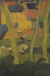 Paisaje decorativo I