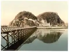 Castle from pier, Dumbarton