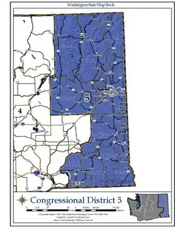 5.º distrito ubicada en Washington (estado)