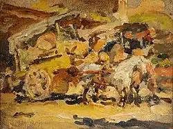 Carretelas en La Vega.