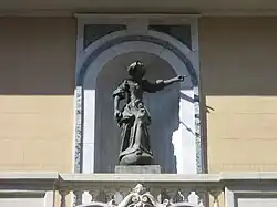 Ángel (1618), de Felip Ros, plaza del Ángel.