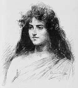 Estudio en carbón (1897)