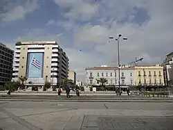 La plaza en la actualidad