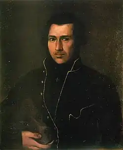 Retrato de Yevhen Hrebinka, 1833; Museo Nacional Tarás Shevchenko.