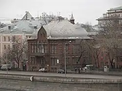 Mansión Tsvetkov, hogar del patrón y coleccionista Ivan Tsvetkov en el terraplén Prechistenskaya, construido para albergar una colección privada de pinturas y gráficos (1899-1901).