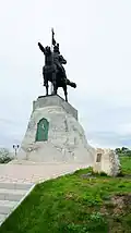 Monumento del emir Ibrahim ibn Mumin de la Bulgaria del Volga
