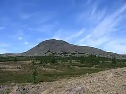 Montaña Negra (vista desde el camino de tierra)
