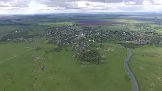 El río a su paso por Yepifan