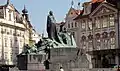 Monumento a Jan Hus.