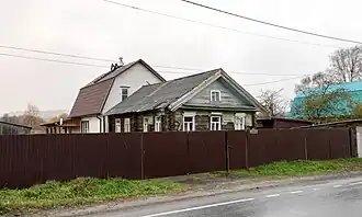 Su casa natal en Ribreka, raión de Prionezhski, Carelia