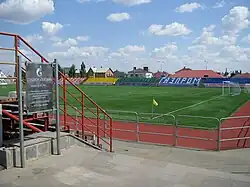 el estadio en 2009 antes de la remodelación.