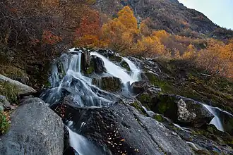 Cascada Chuchjur, cerca de Dombái.