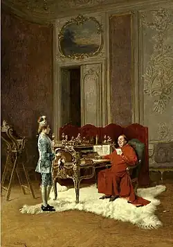 Juego para el cardenal, Charles Édouard Delort