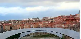 Vista del barrio Acacias, de Madrid
