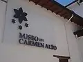 Ingreso al museo desde el patio delantero.