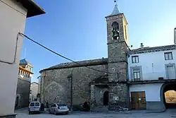 La iglesia de Santa María de la Asunción de Tierrantona.
