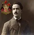 Aldo di Crollalanza (1883-?), tercer director del Anuario desde 1904 hasta 1905.
