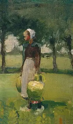 La lechera (estudio) (1888-1889)