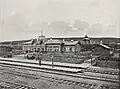 La estación en la década de 1890