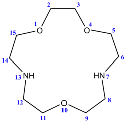 1,4,10-trioxa-7,13-diazaciclopentadecano