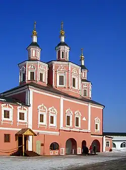 Iglesia de la Presentación (1742) del monasterio de Sven