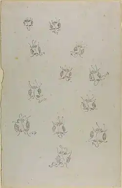 Mariposas para ilustrar El sutil arte de hacer enemigos (c. 1890)