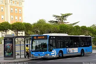 161 en Moncloa (Madrid) agosto 2021