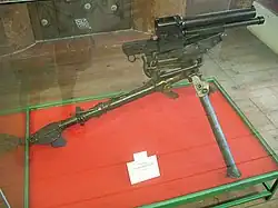 El 3.7 cm Infanteriegeschütz M.15 del Museo de la Fortaleza de Hohensalzburg.