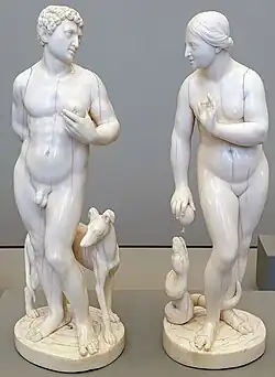 Adán y Eva (1649), Bode Museum, Berlín