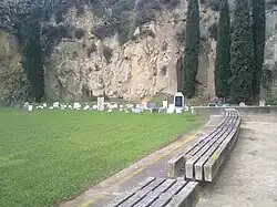 Lápidas del Fossar de la Pedrera.