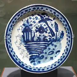 Loza mexicana del siglo XVIII.