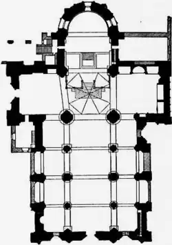 Planta de la iglesia