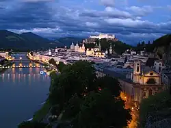 Salzach en Salzburgo