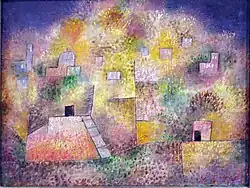 Jardín de placer oriental, de Paul Klee, 1925.