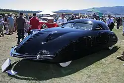 Vista lateral, en el Pebble Beach Concours d'Elegance de 2007