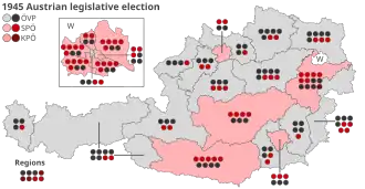 Elecciones legislativas de Austria de 1945