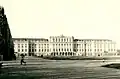 El Palacio de Schönbrunn durante la ocupación británica (1951).