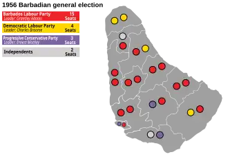 Elecciones generales de Barbados de 1956