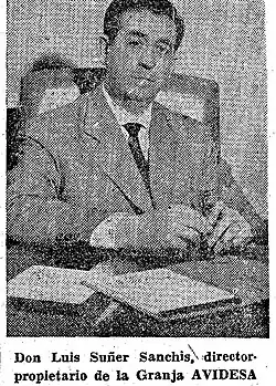 Imagen de Luis Suñer Sanchis en 1961