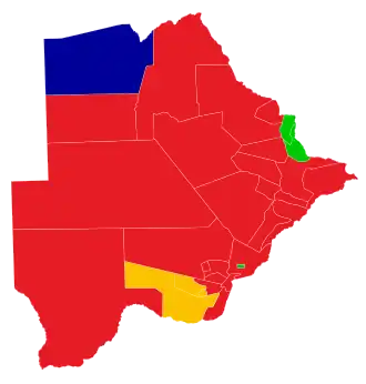 Elecciones generales de Botsuana de 1969