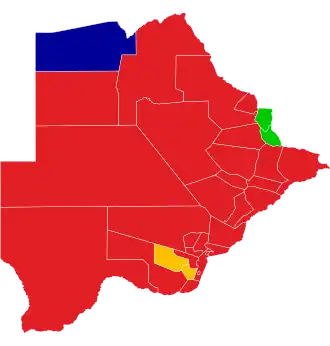 Elecciones generales de Botsuana de 1974
