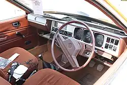 Interior de un Pricess 2200 HL de 1977