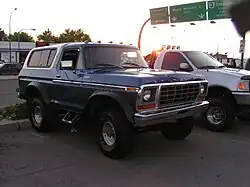 1978 Bronco Custom (ruedas/neumáticos de post-venta)