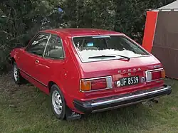 La primera generación del Honda Accord con carrocería Hatchback