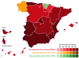Elecciones generales de España de 1982