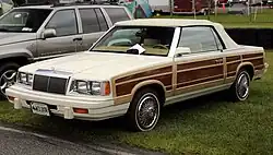 Chrysler LeBaron Town & Country convertible de 1986
