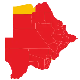 Elecciones generales de Botsuana de 1989