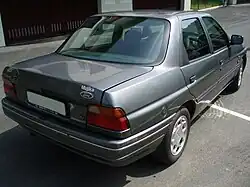 vista trasera posterior